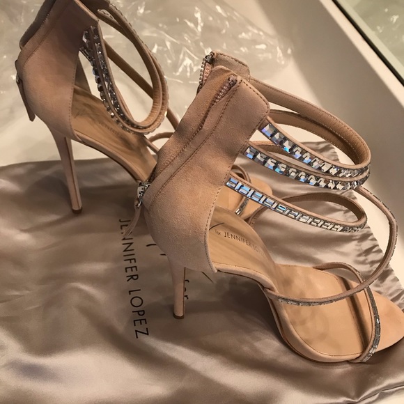 NWT JLo Harlee Suede Heels by Giuseppe Zanotti - Picture 4 of 8